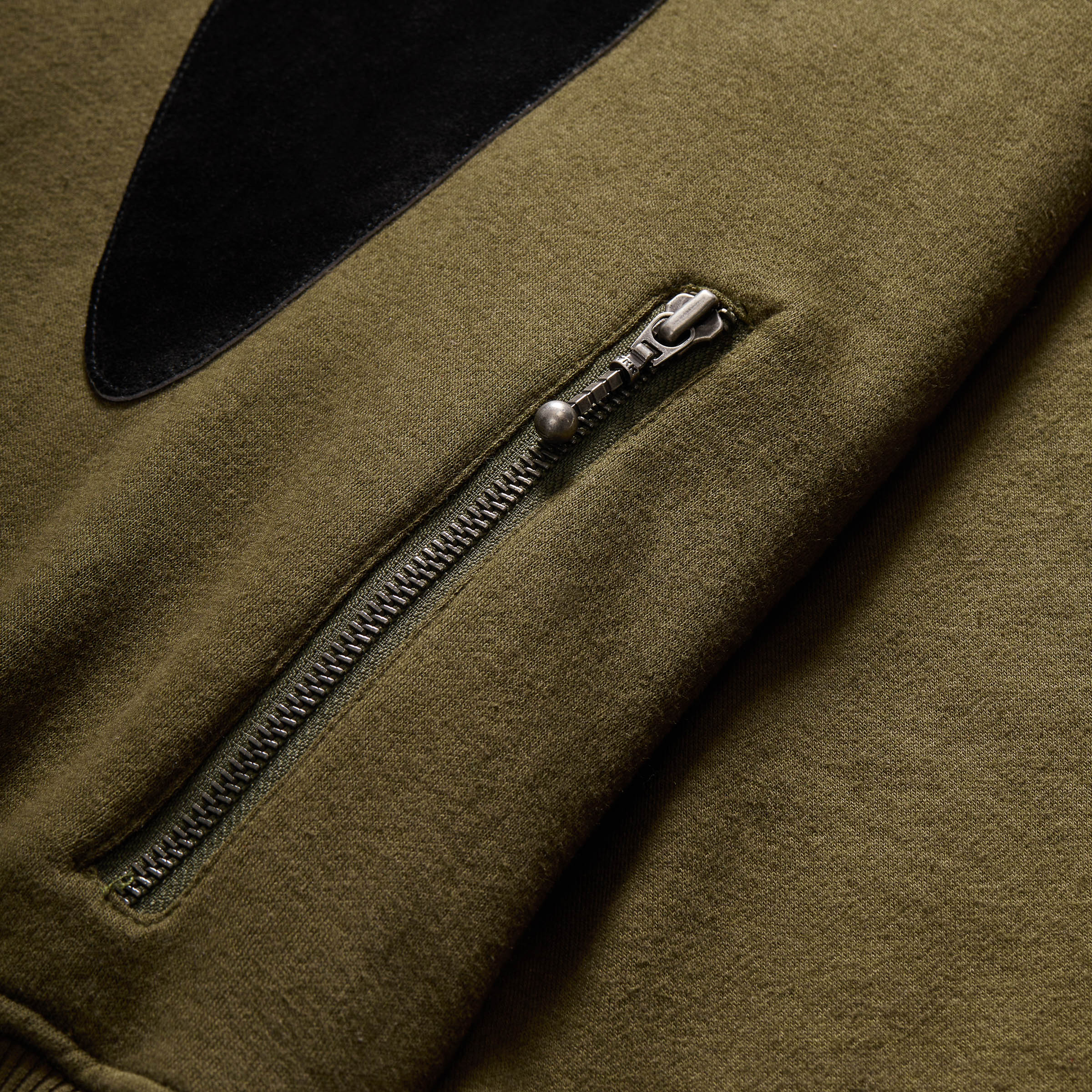 Article.019 - Olive "Tear" Hoodie