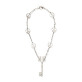 Peace Noir Key Necklace