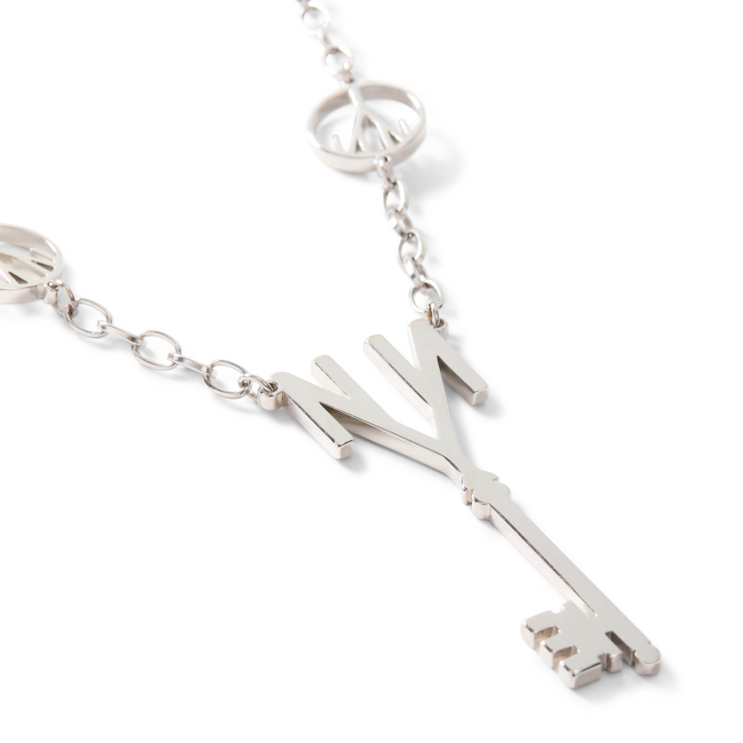 Peace Noir Key Necklace – Noma New York