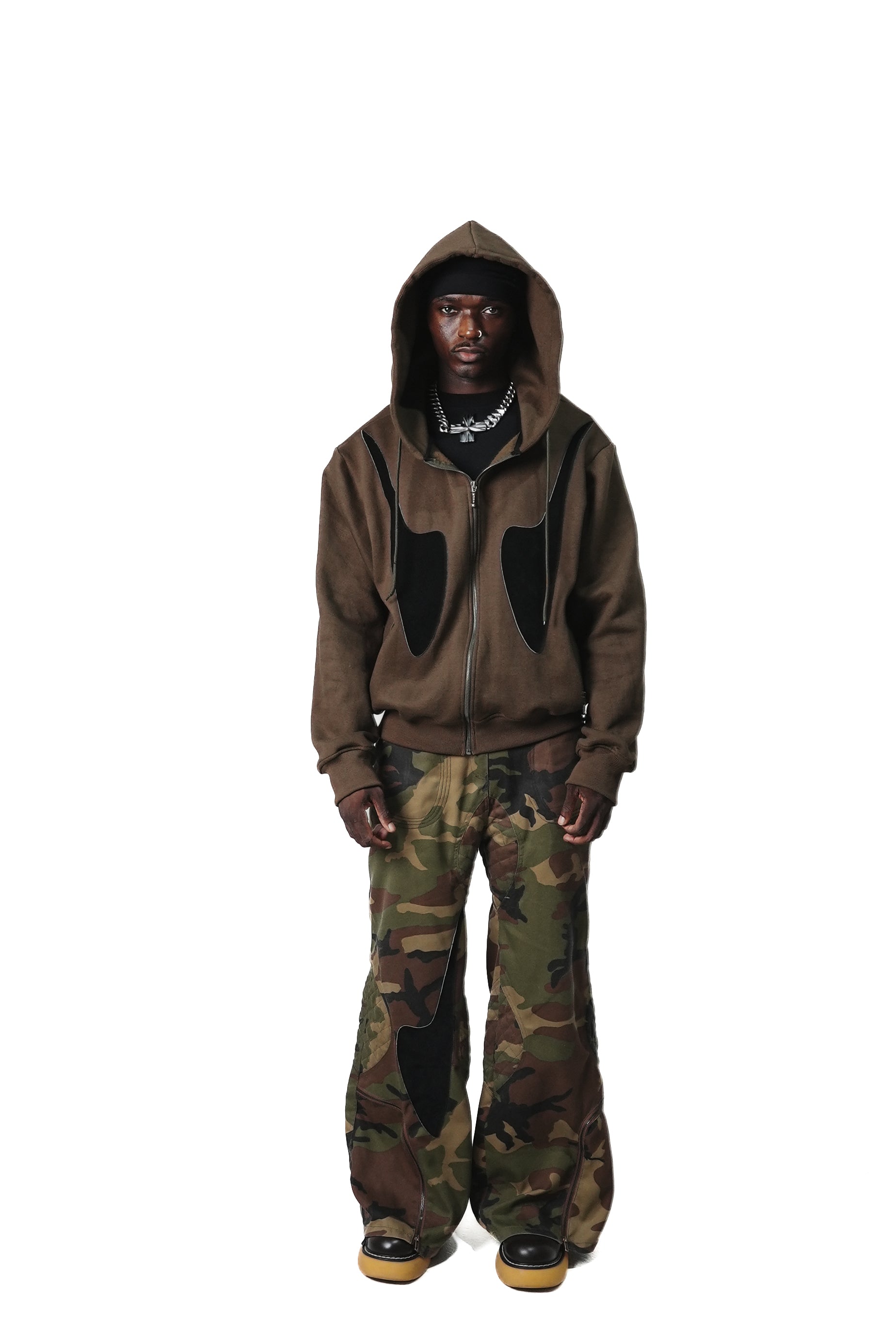 Article.019 - Olive "Tear" Hoodie